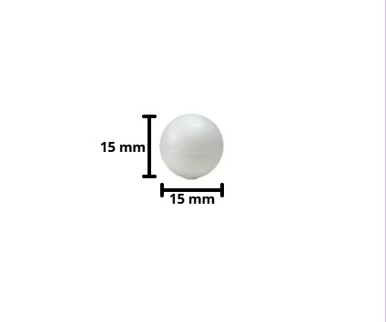 BOLA ISOPOR 015MM